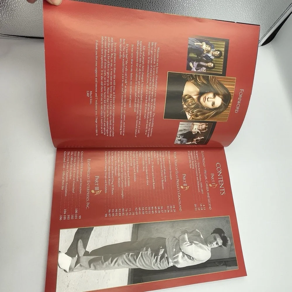 Elvis Presley Graceland‎ Official Guidebook Softcover Book EUC